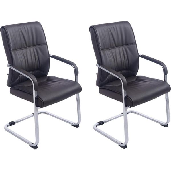 Set Di 2 Sedie Da Pranzo - Cantilever - Design Ergonomico-image