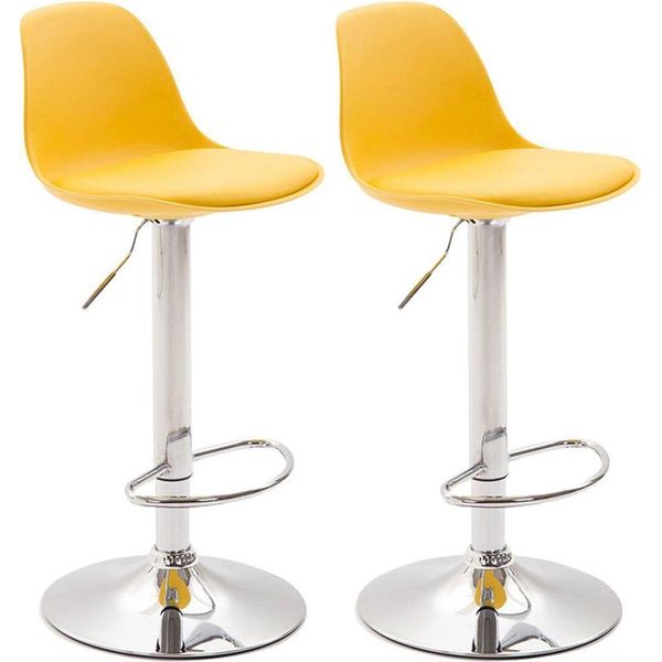 Set Di 2 Sgabelli Da Bar Moderni - Sgabello Alto - Comfort Regolabile-image
