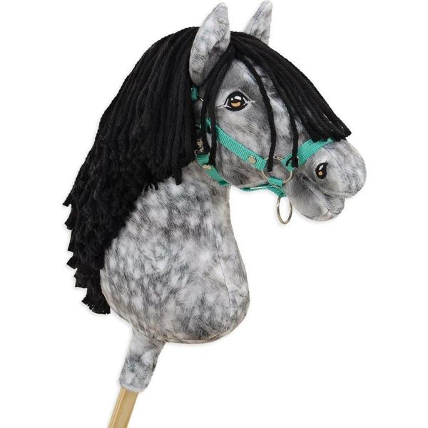 Hobbyhorse - Stokaard - Fatto A Mano E Realistico, Morbido Minky Tyg, Regalo Ideale-image