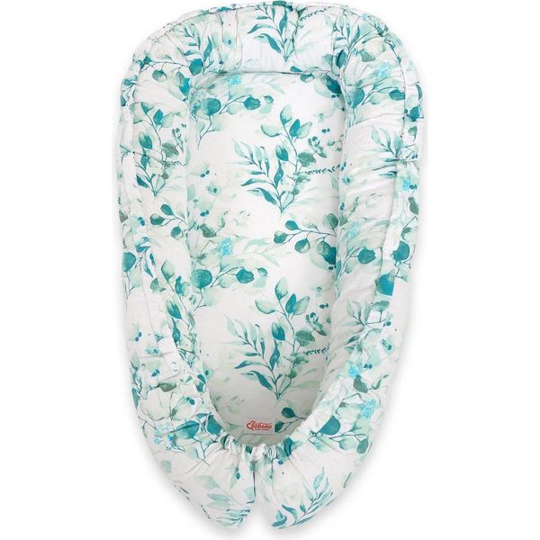 Nido Premium, Bozzolo, Comfort Traspirante E Sicuro, Reversibile - Bosbono Eucalipto-Menta-image