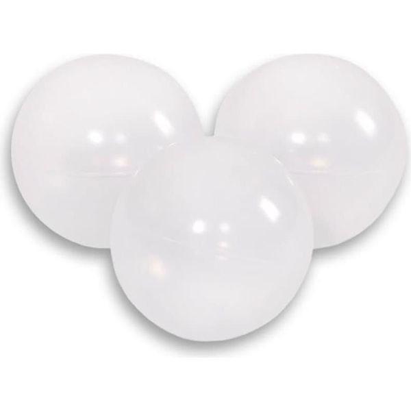 Palline Di Plastica Trasparenti - Palline Da Gioco - Sicure E Adatte Ai Bambini Per Piscine Asciutte, 50 Pezzi-image