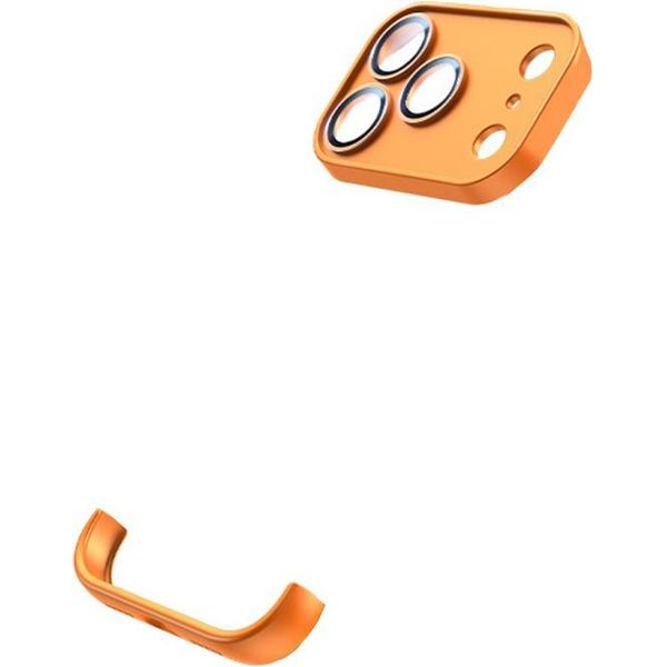Inf Custodia Arancione Bordo Vero Tpu Per Iphone 17 Pro Max - Antiurto-image