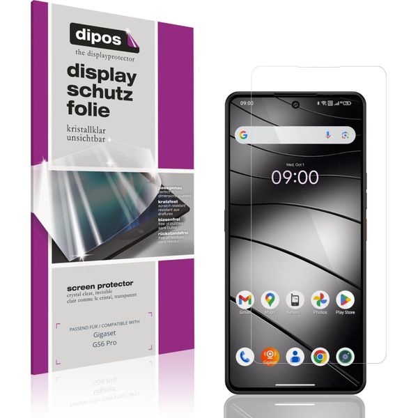 4X Pellicola Protettiva Per Gigaset GS6 Pro Protezione Schermo Claro Display Dipos-image