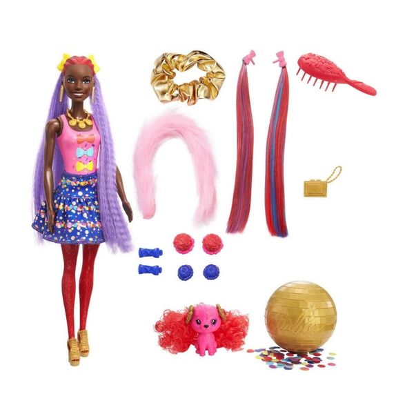 Barbie Color Reveal Hair Feature Bows-image