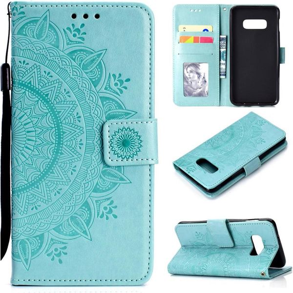 Custodia Per Samsung Galaxy S10E Custodia Del Telefono Cellulare Flip Case Cover Copertura Protettiva Mandala-image