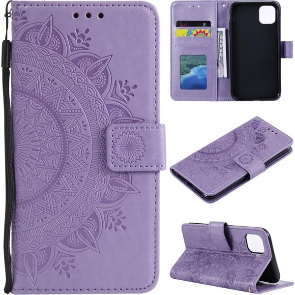 Custodia Per Apple Iphone 13 Pro Max Custodia Del Telefono Cellulare Flip Case Cover Borsa Mandala-image