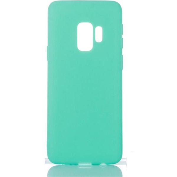 Custodia Per Samsung Galaxy S9 Custodia Del Telefono Cellulare Copertura In Silicone Custodia Paraurti Rosso Opaco-image