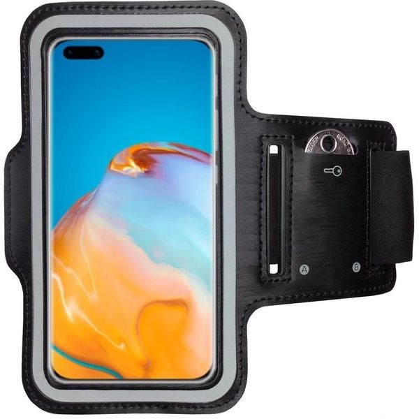 Fascia Da Braccio Sportiva Per Huawei P40 Pro Plus Copertura Sportiva Fitness Fascia Da Braccio Telefono Cellulare In Esecuzione Copertura-image