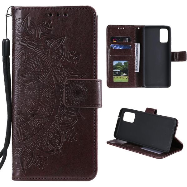 Custodia Per Samsung Galaxy A72 Custodia Per Cellulare Flip Case Cover Custodia Protettiva Mandala-image
