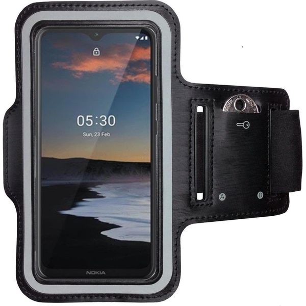 Fascia Da Braccio Sportiva Per Nokia 5.3 Fascia Da Braccio Custodia Per Cellulare Fitness Jogging Cover-image