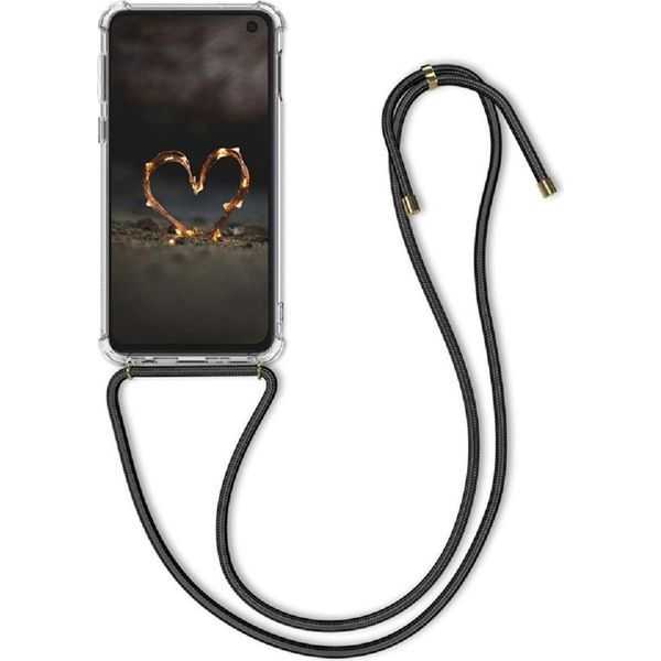 Custodia Per Samsung Galaxy A34 Catena Del Telefono Cellulare Copertura In Silicone Custodia Del Telefono Cellulare Paraurti Chiaro-image