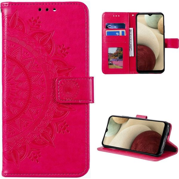 Custodia Per Samsung Galaxy M33 5G Custodia Del Telefono Cellulare Flip Cover Cover Protettiva Mandala-image
