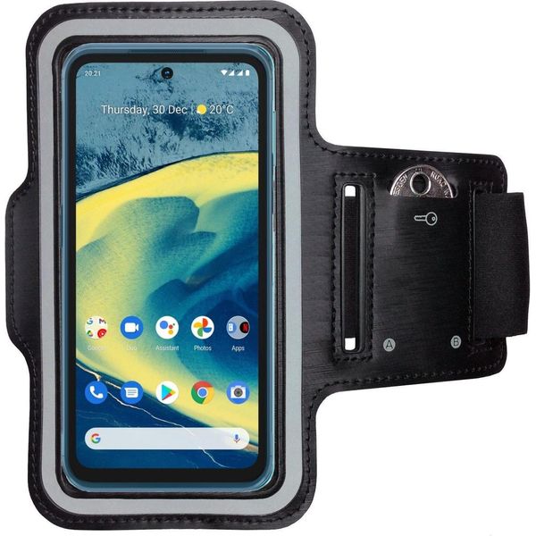 Fascia Da Braccio Sportiva Per Nokia XR20 Copertura Fitness Del Telefono Cellulare Fascia Da Braccio Per La Corsa-image