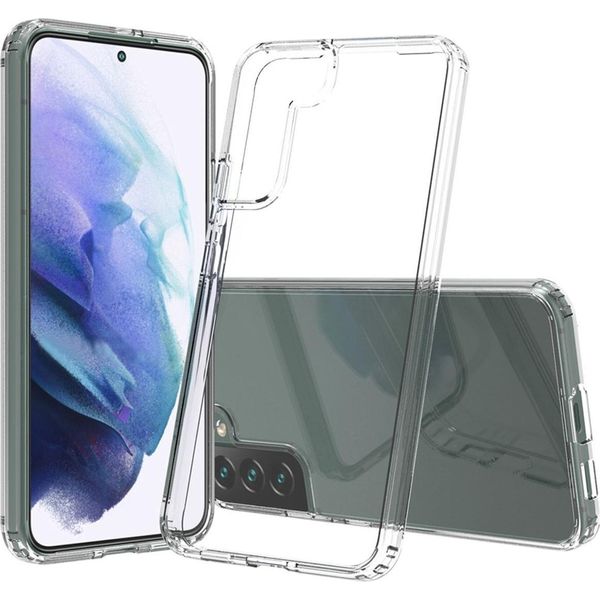 Custodia Per Samsung Galaxy S22+ (Plus) Copertura Del Telefono Cellulare Custodia In Silicone Ibrida Paraurti Trasparente-image