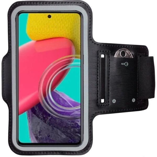 Fascia Da Braccio Sportiva Per Samsung Galaxy M53 Fascia Da Braccio Sportiva Fitness Custodia Da Corsa Jogging-image