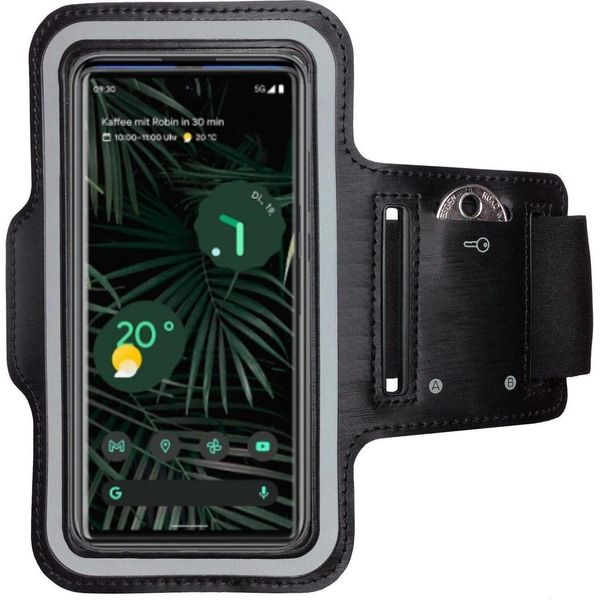 Fascia Da Braccio Sportiva Per Google Pixel 6 Pro Copertura Fitness Del Telefono Cellulare Fascia Da Braccio Borsa In Esecuzione Copertura-image