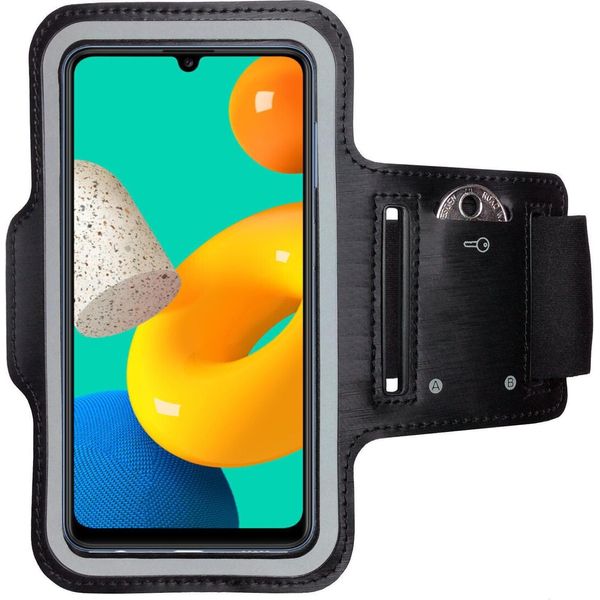 Fascia Da Braccio Sportiva Per Samsung Galaxy M32 Copertura Fitness Del Telefono Cellulare Fascia Da Braccio Da Corsa-image