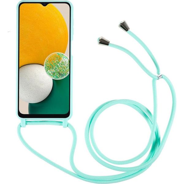 Copertura Per Samsung Galaxy A13 4G/5G/A04S Telefono Cellulare Custodia In Silicone Telefono Cellulare Catena Cover Band-image