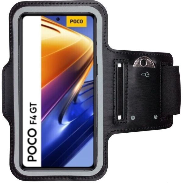 Fascia Da Braccio Sportiva Per Xiaomi Poco F4 Gt Sport Fitness Armband Running Cover Jogging-image