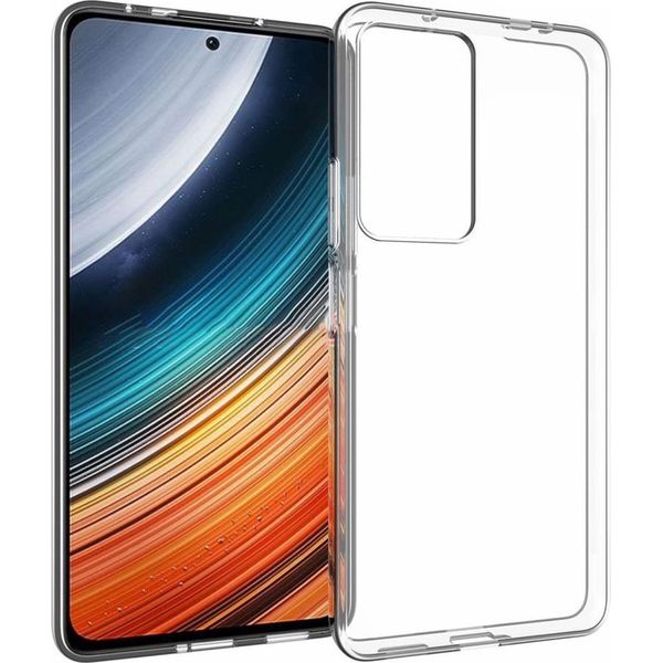 Custodia Per Xiaomi Poco F4 Custodia Per Telefono Cellulare Custodia In Silicone Cover Case Bumper Softcase Clear-image
