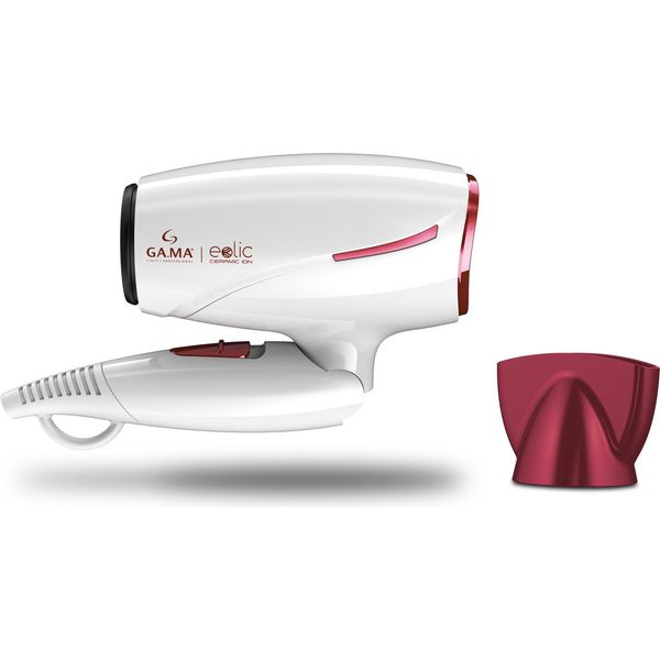 Ga.Ma Phon Eolic Ceramic Ion, Motore Dc Ultraleggero, 1600 W, Asciugatura Rapida, Componenti In Vetroceramica Per Capelli Sani E Luminosi, Anti Crespo, 4 Combinazioni Di Temperatura E Velocità-image