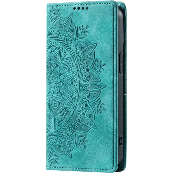 Custodia Per Apple Iphone 16 Plus Custodia Del Telefono Cellulare Flip Case Cover Borsa Mandala-image
