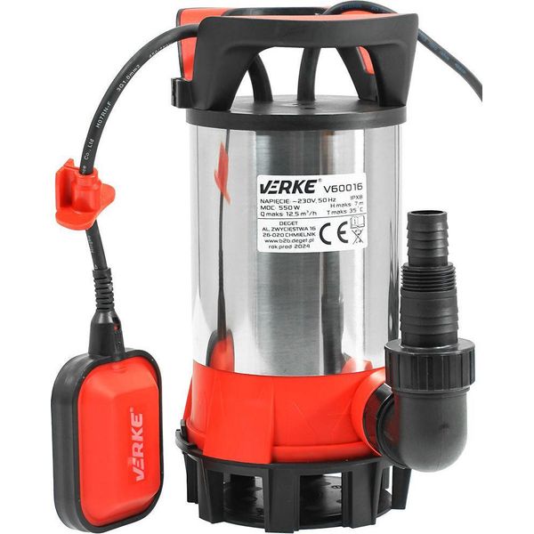 550W Pompa Sommersa Per Cantine Per Acqua Sporca E Pulita Con Galleggiante-image