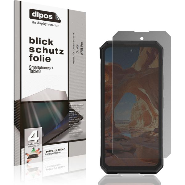 Pellicola Prottetiva Per Oukitel WP58 Pro Protezione Vista 4 Modi Dipos-image