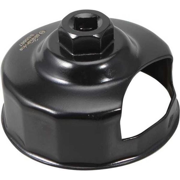 Chiave Per Filtro Olio Bikeservice Ø 76 Mm, Quadrata 14, Con Taglio-image