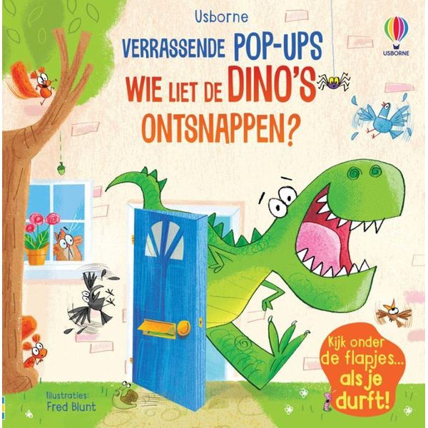 Chi Ha Fatto Scappare I Dinosauri? Libro Pop-Up-image
