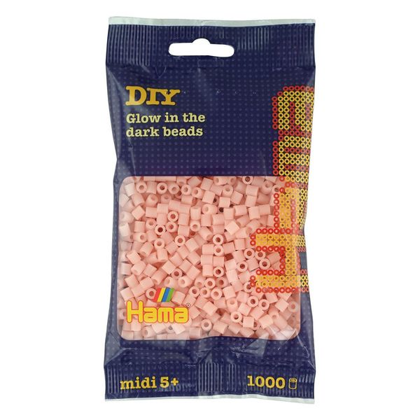 Perline Stirate Hama 207-56 Perline Stirate Hama Midi, Rosso Vivo, In Busta-image