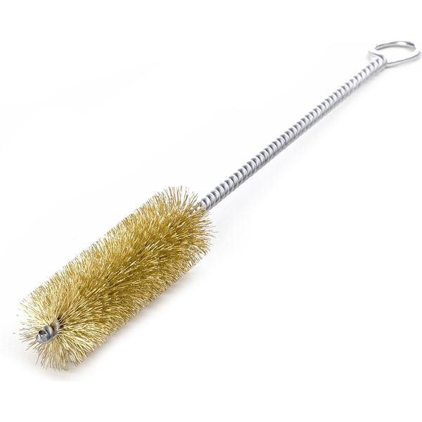 Spazzola Cilindrica Lessmann Con Occhiello 10 Mm, Lunghezza Totale 300 Mm Filo Di Ottone-image