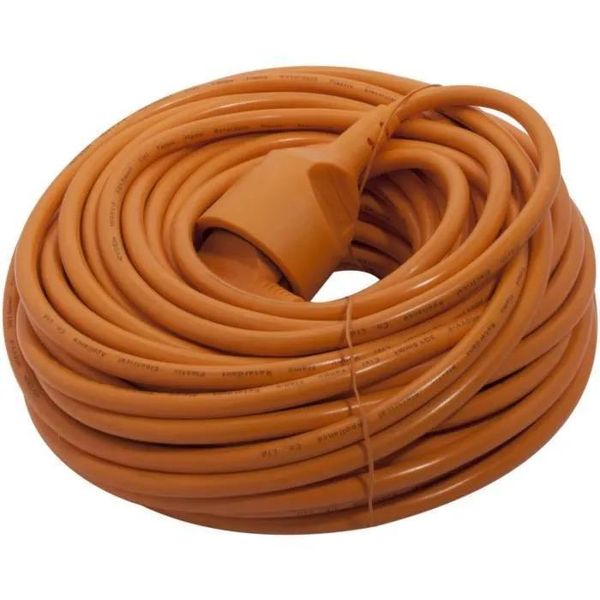 Extension Cable - Chacon - HO5VVF - 3 X 1.5Mm2 - 25 M - Orange (Fr)-image