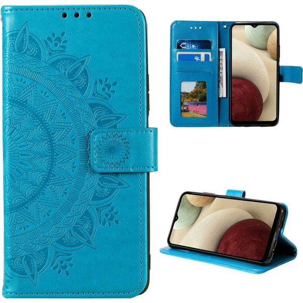 Custodia Per Samsung Galaxy M53 5G Custodia Del Telefono Cellulare Flip Cover Cover Protettiva Mandala-image