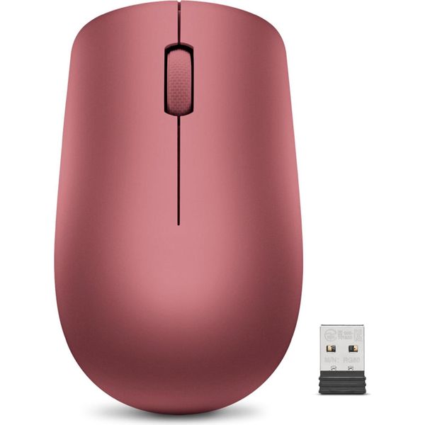 Lenovo | Mysz Bezprzewodowa | Mysz Bezprzewodowa | 530 | Bezprzewodowa | 2,4 Ghz Przez Nano Usb | WiśNiowa Czerwień | Rok(I)-image