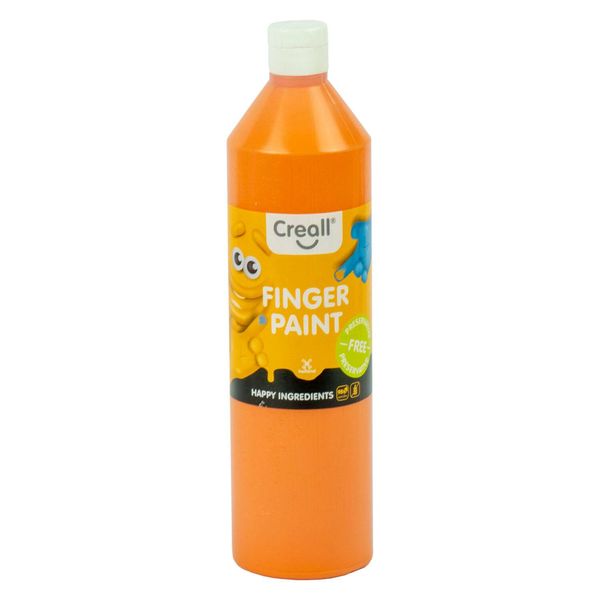 Creall Vernice Per Dita Senza Conservanti Arancione, 750 Ml-image