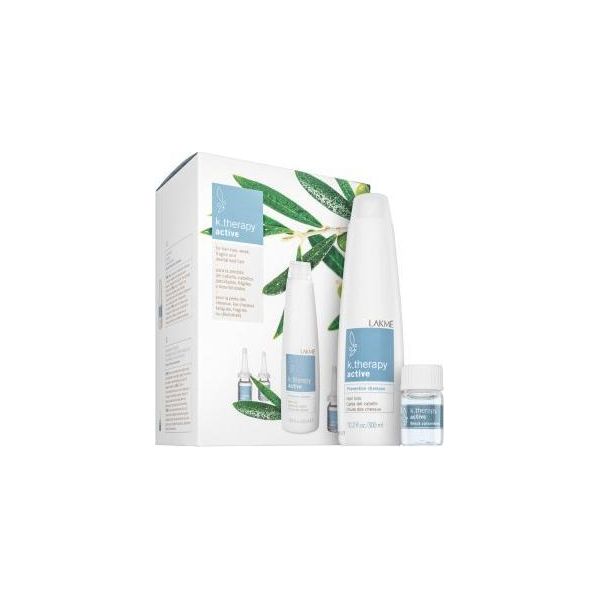 Set Lakmé K.Therapy Active Pack Contro La Caduta Dei Capelli 300 Ml + 8 X 6 Ml-image