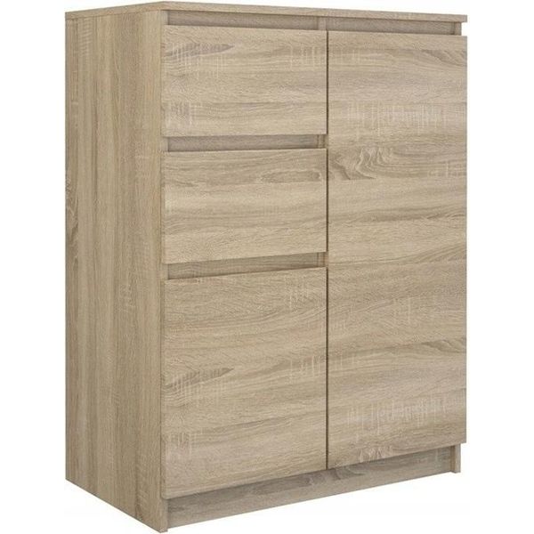 Cassettiera Combinata Stretta Elbe - Rovere Sonoma-image