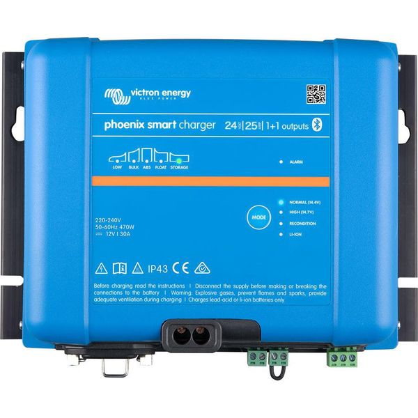 Victron Energy Phoenix Smart IP43 Caricatore 24/25(1+1) 120-240V-image
