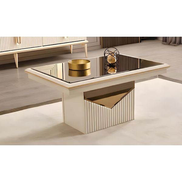 Tavolino Tavolino Da Caffè Tavolino Da Divano Tavolino In Legno Tavolino Beige-image