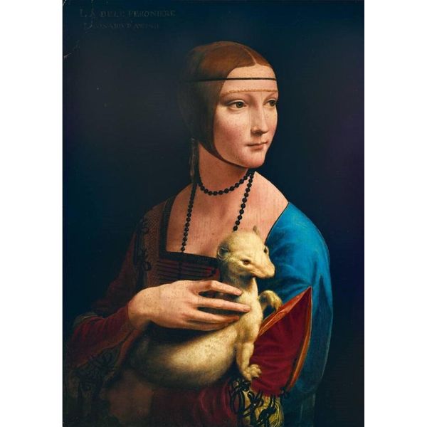 Puzzle 1000 Dama Con L'ermellino, Da Vinci-image