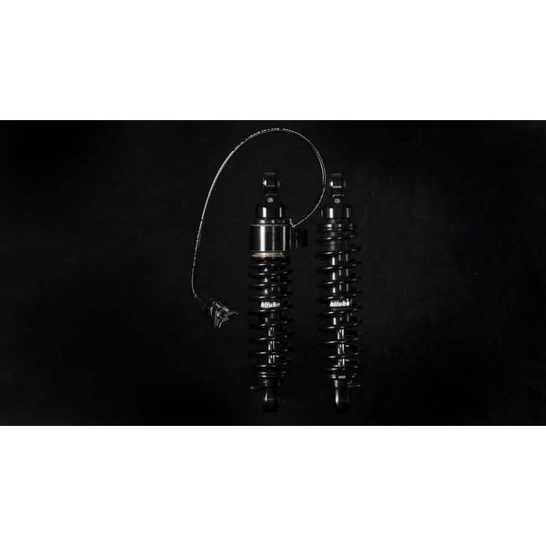 Coppia Ammortizzatori Bitubo Precarico Idraulico Per Harley Davidson-image