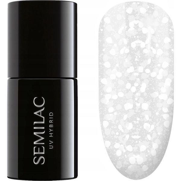 Smalto Uv Semilac Hybrid 490 Ice Crushed 7Ml-image