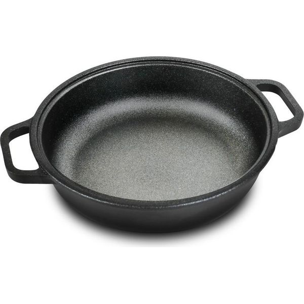 Casseruola Antiaderente 28 Cm 3 Litri. Con Coperchio In Vetro Blackplus, Per Induzione-image