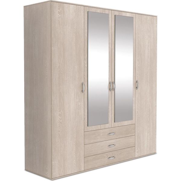 Armadio Armadio In Legno Armadio Per La Camera Da Letto Armadio In Stile Moderno Nuovo-image