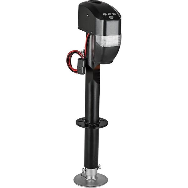 Martinetto Elettrico Per Rimorchi - Supporto Per Rimorchi Da Turismo - Supporto Girevole 465 Mm-image