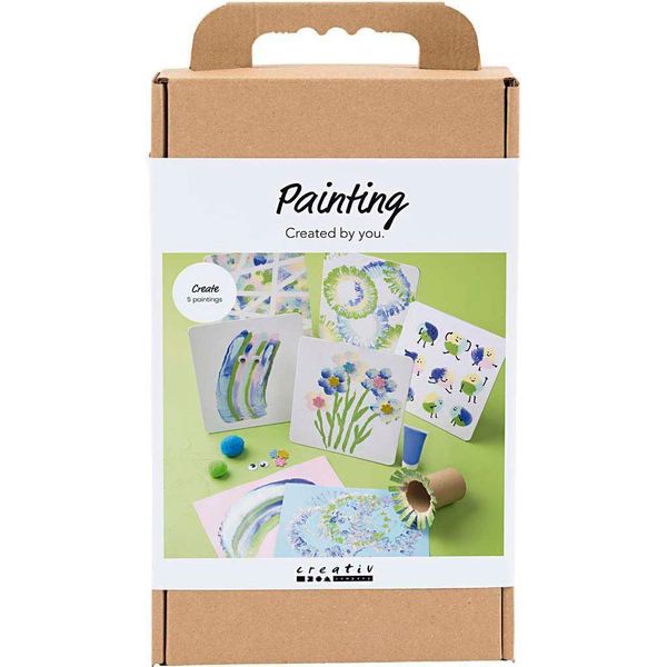 Creativ Company Malset Kinder - Set Per Hobby Creativi, Set Per Pittura E Artigianato-image
