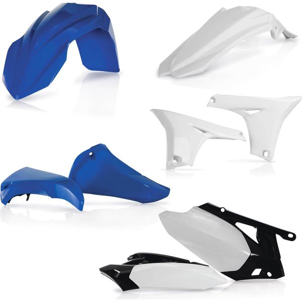 Kit Carene 8 Pezzi Acerbis Modello 2013 Blu/Bianco Per Yamaha Yz 450 F-image
