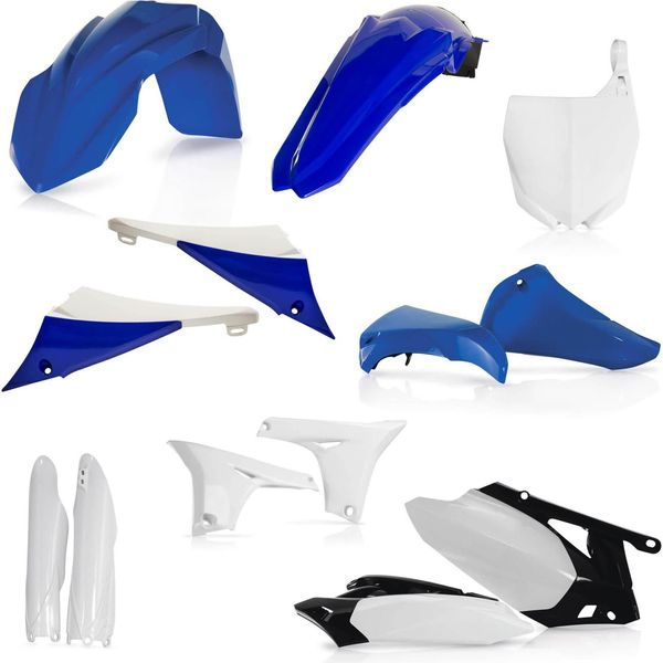 Kit Carene 11 Pezzi Acerbis Replica 41 Blu/Bianco Per Yamaha Yz 450 F-image