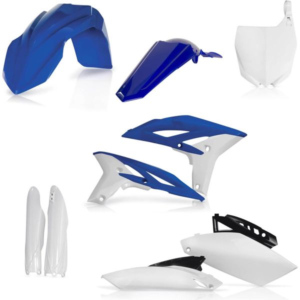 Kit Carene 9 Pezzi Acerbis Replica 41 Blu/Bianco Per Yamaha Yz 250 F-image